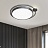 Светодиодный потолочный светильник в скандинавском стиле DESTIN 40 см  Белый фото 9