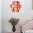 Настенный светильник Agate Multicolored Bra Розовый фото 12