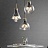Серия подвесных светильников с прозрачными шарообразными плафонами в разновидных стеклянных абажурах VAPPE фото 11