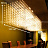Дизайнерская светодиодная люстра с множеством точечных источников света на решетчатом каркасе кубической формы ODDRUN B 80 фото 4