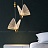 Подвесной светодиодный светильник в виде золотых бабочек с ажурными крыльями AMELIS 1 плафон плафон маленький фото 7