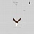 Серия подвесных светильников виде деревянных птиц со светящимися клювами с дополнительным световым элементом в потолочном креплении HANSY большой Модель С темный фото 9