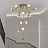 Многоуровневая люстра с шарообразными плафонами на металлических подвесах ADELAIDA фото 5