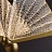 Подвесной светодиодный светильник в виде золотых бабочек с ажурными крыльями AMELIS 1 плафон плафон большой фото 9