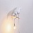 Бра Bird Lamp White Looking designed by Marcantonio Raimondi Malerba фото 3