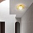 Потолочный светильник с шарообразным плафоном и двойным сетчатым абажуром JARDIN модель А золотой фото 11