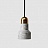Серия подвесных светильников с фигурными плафонами из лавового камня и белого мрамора JAZZ STONE фото 12