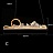 Кольцевая светодиодная люстра с ажурным плафоном из акрила MARIBEL фото 4