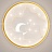 Потолочный светильник Месяц за облаками круглой формы фото 2