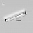 Серия потолочных светодиодных светильников вытянутой цилиндрической формы разной длины SIRRA модель А 180 см  белый фото 12