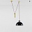 Подвесной светильник Shape up Pendant Hemisphere Black designed by John Hogan A фото 5