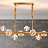 Подвесной светильник Brianna-3 100 см  Золотой фото 19