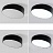 Геометрические плоские светильники в скандинавском стиле SHEAR 50 см  Черный фото 11