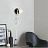 Настенный светильник с декоративной цепью CHAIN WALL Прозрачный фото 9