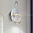 Настенный светодиодный светильник со стеклянным плафоном каплевидной формы LENITA WALL фото 3