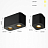 Накладной светодиодный светильник Zonda 2 плафон Черный 4000K фото 14