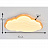 Светодиодный потолочный светильник в форме облака CLOUD-2 B фото 2