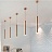 Серия подвесных светодиодных светильников с глянцевыми металлическими плафонами вытянутой цилиндрической формы NETTE B фото 4